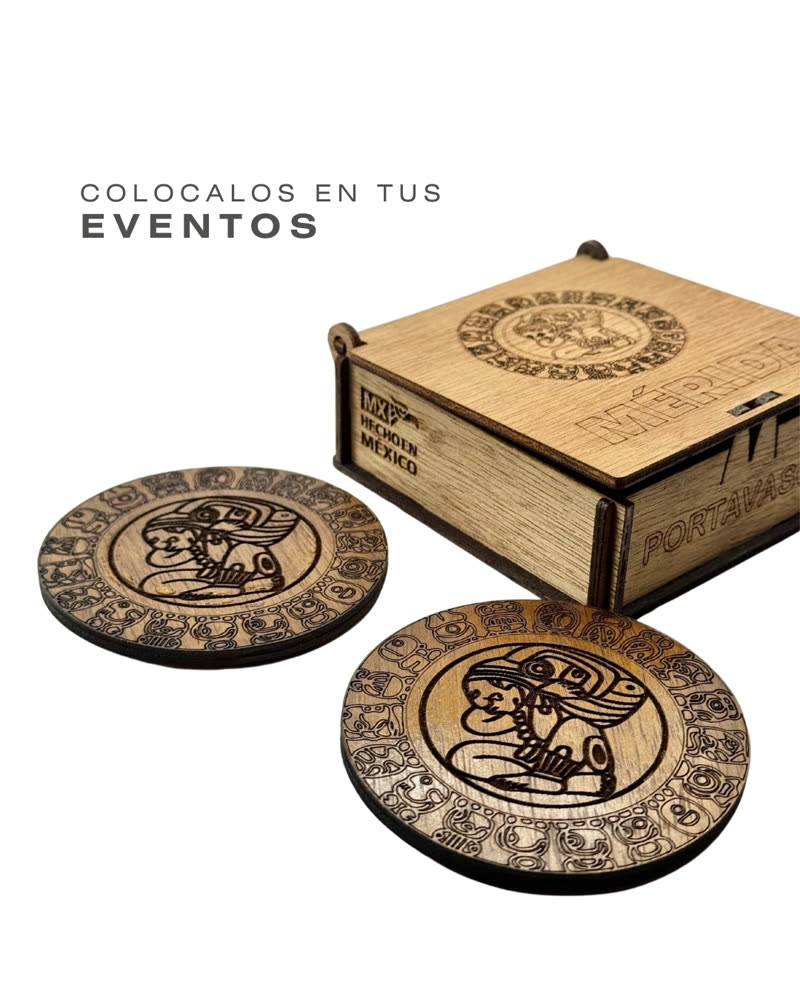 Porta Vasos Maya